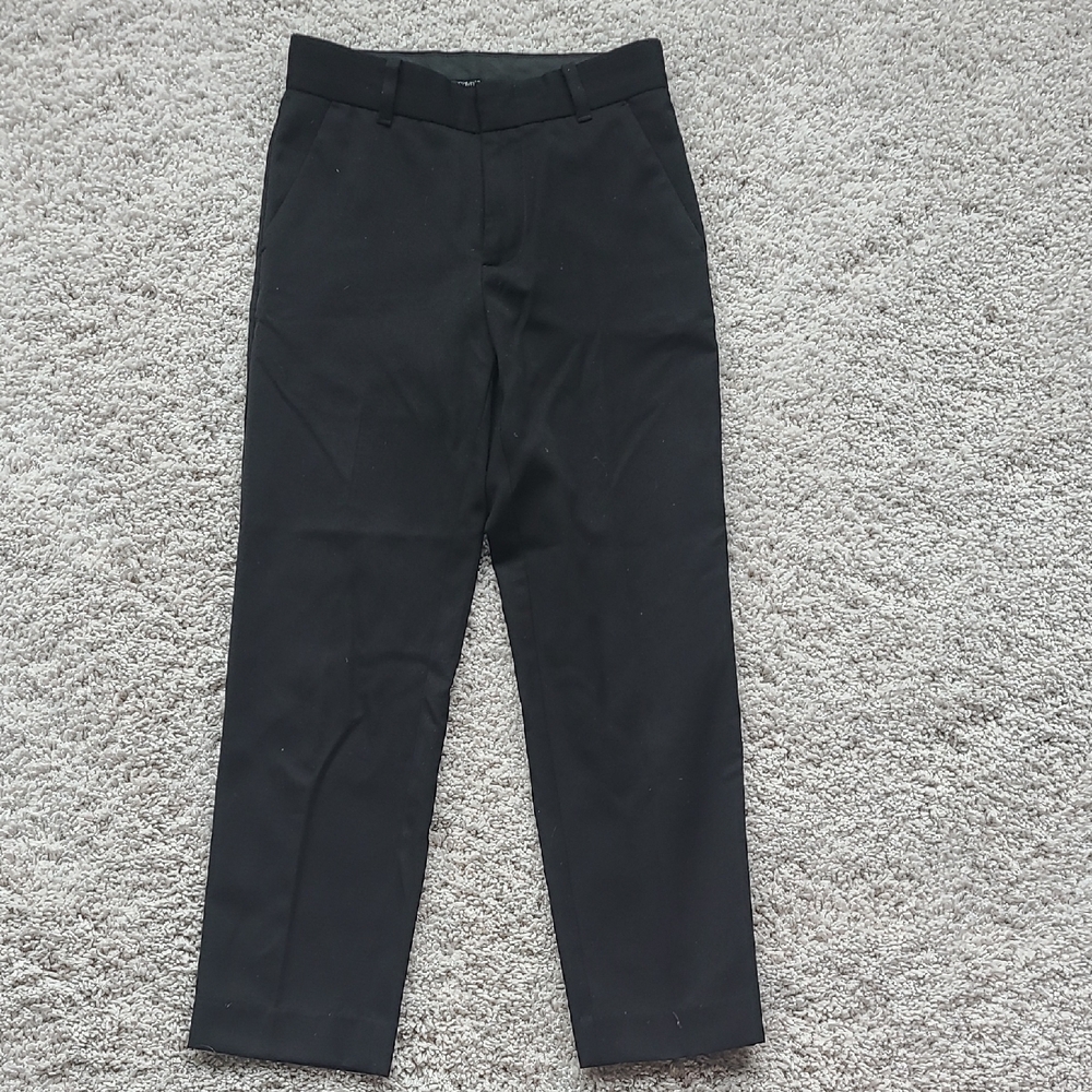 Calvin Klein Black Formal Trousers Straight-Leg